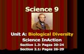 Science 9 Unit A Biological Diversity Section2 Lesson Variation