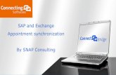 SAP and Exchange calendar synchronization by Connecting Software and SNAP Consulting