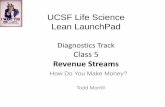 UCSF Life Sciences Week 5 Diagnostics: Revenue models
