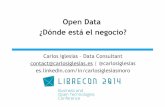 Open Data ¿Dónde está el negocio?