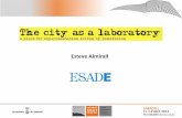 The city as a Laboratory by Esteve Almirall