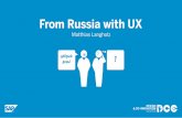 From Russia with UX
