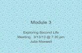Module 3 exploring second life