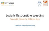 Socially responsible weeding final