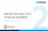 2DiALOG - Predictive analytics in social business