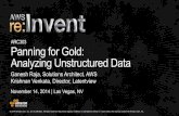 (ARC303) Panning for Gold: Analyzing Unstructured Data | AWS re:Invent 2014