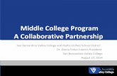 Rialto Unified/SBVC Middle College program