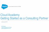 Cloud Academy: Getting Started (January 21, 2015)