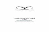 WorldVentures Detailed Compensation Plan for USA Representatives
