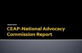 CEAP National Advocacy Commission Report