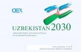 Uzbekistan 2030, Defining the Pattern of Growth and Policies for Accelerated Transformation