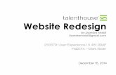 Talenthouse - UX – Final Project (UCLA)