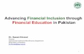 Ahmed Saeed - 2015 Symposium on Financial Education in Tokyo