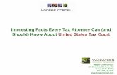 Noteworthy Tax Court Facts