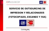 Servicio de outsorcing datapro s.a.