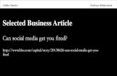 Selected Business Article- Fixed