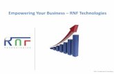 RNF Technologies Overview
