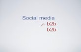 Social media for b2 b