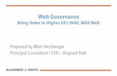 Web Governance for Higher Ed