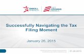 Successfully Navigating the Tax Filing Moment