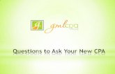 Questions to Ask Your CPA