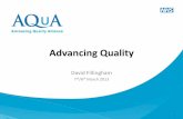 David Fillingham: Advancing Quality