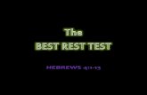The best rest test'..