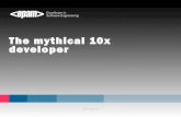 The mythical 10x developer