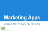 Marketing apps: what and why