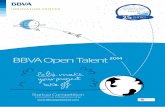 Bbva open talent 2014 startup competition dossier   entrepreneurship & innovation- español