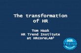 The transformation of HR
