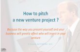 Crash Course on the Startup Pitch !