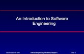 Introduction to Software Enigneering