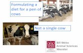 Formulating Diets for Groups of Lactating Cows