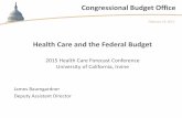 Health Care and the Federal Budget