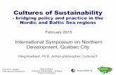 Oleg koefoed culture and sustainability sympo nord quebec feb 2015