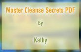 Master Cleanse Secrets PDF