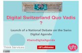 Swiss digital Agenda debate @Lift15
