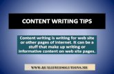 Powerful Content Writing Tips