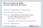 How Stories Can Boost Your Marketing Success - Jan 28 Panel NorCal BMA
