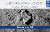 2014 digital footprint: UNDP in Europe and CIS