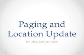 Paging and Location Update