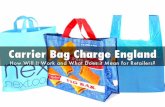 Carrier Bag Charge England - How will It Work and What Does It Mean for Retailers?