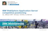 WebSphere App Server vs JBoss vs WebLogic vs Tomcat