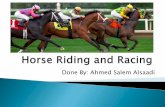 Horse Riding and Racing