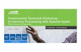 Hortonworks tech workshop   in-memory processing with spark