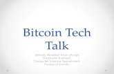 Bitcoin tech talk @Purdue Bitcoin Club