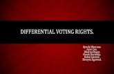 Differential voting rights