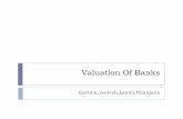 Valuation of Banks