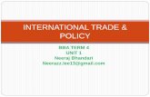International Trade and Policy- Introduction by Neeraj Bhandari (Surkhet Nepal)